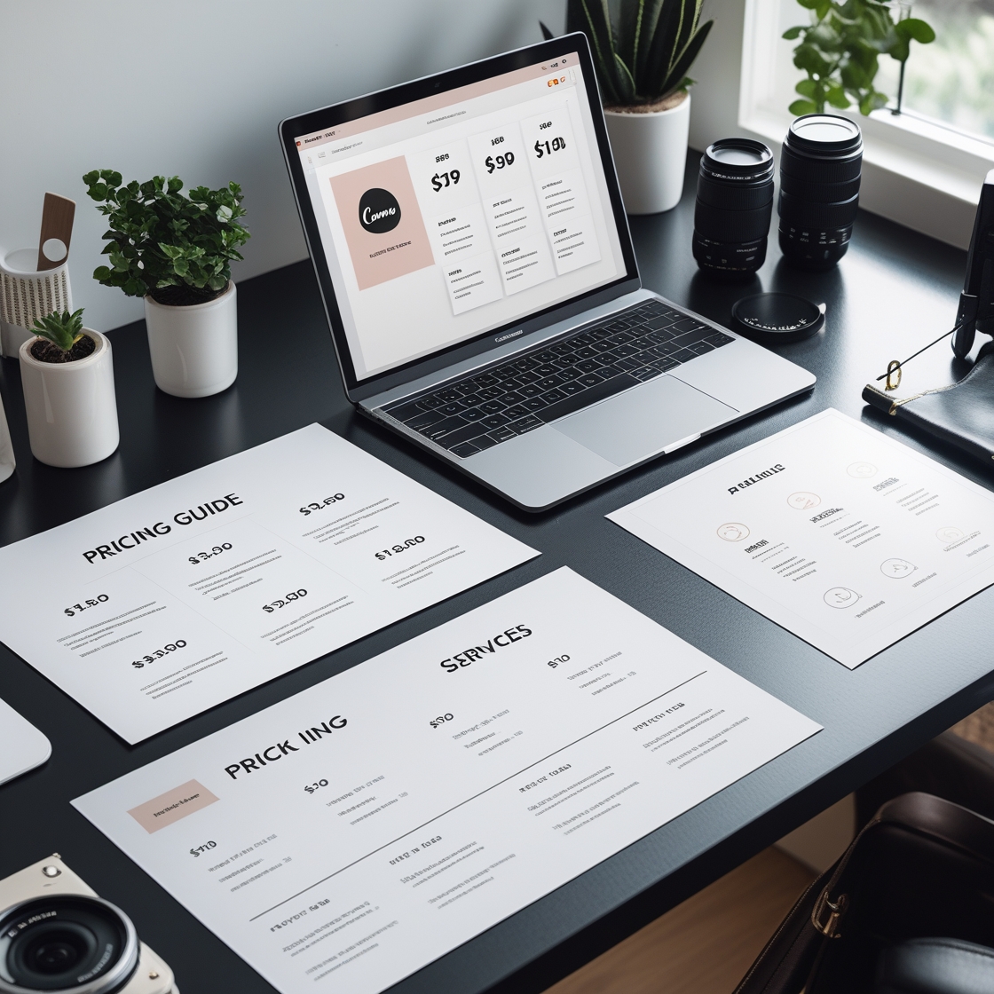 Studio Pricing & Package Presentation Kit